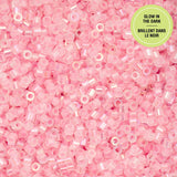Cylin 11/0 Glow in the Dark AB - Pink