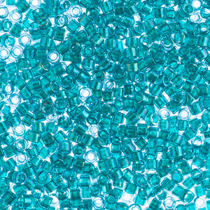 Delica 11/0 Fancy Lined Teal