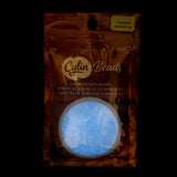 Cylin 11/0 Glow in the Dark AB - White to Sky