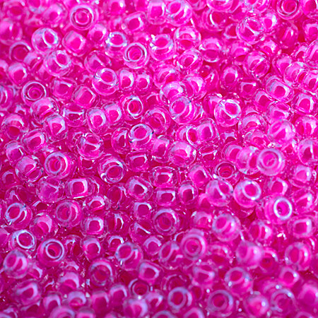 Miyuki 11/0 Hot Pink Luminous Neon C/L