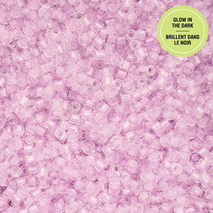 Cylin 11/0 Glow in the Dark - Violet