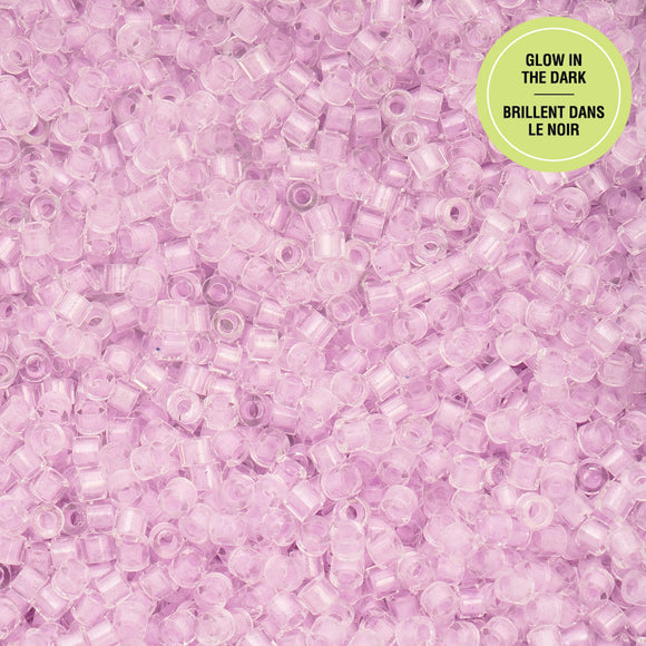 Cylin 11/0 Glow in the Dark - Violet