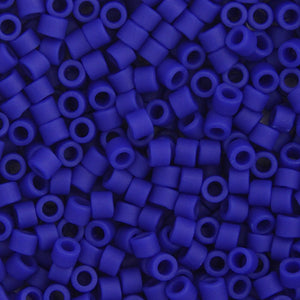 Delica 11/0 Cobalt Blue Matte