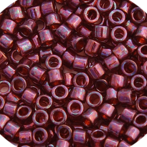 Delica 11/0 - Transparent Lustre Red Metallic