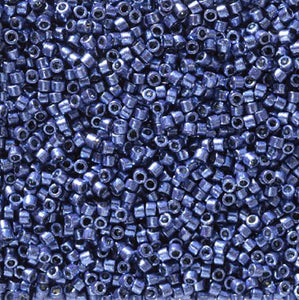 Delica 11/0 Duracoat Galvanized Dark Sapphire