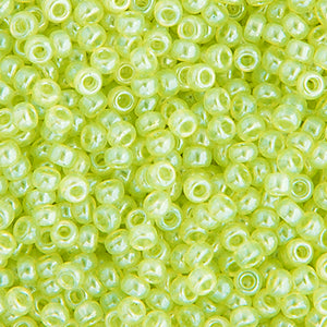 Miyuki 11/0 Pale Moss Green Lustre