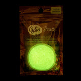 Cylin 11/0 Glow in the Dark AB - Yellow Neon