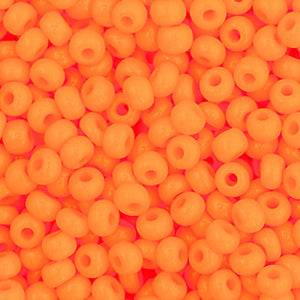 Czech 11/0 Opaque Light Orange
