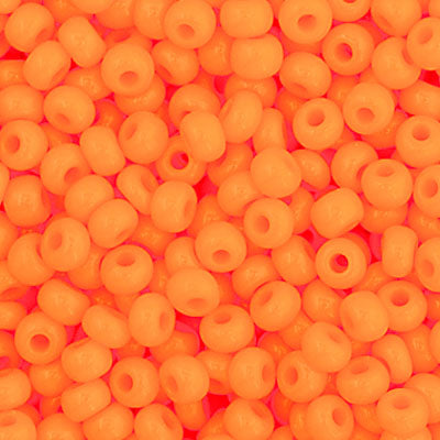 Czech 11/0 Opaque Light Orange