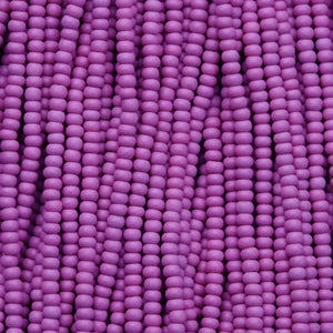 Czech 11/0 Permalux Dyed Chalk Purple Matte