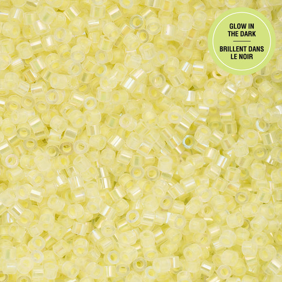 Cylin 11/0 Glow in the Dark AB - Yellow