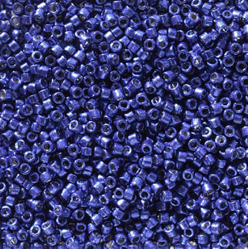 Delica 11/0 Duracoat Galvanized Navy Blue