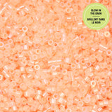 Cylin 11/0 Glow in the Dark AB - Orange