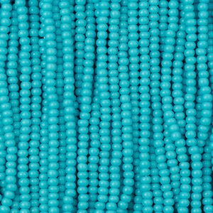 Czech 11/0 Opaque Medium Turquoise