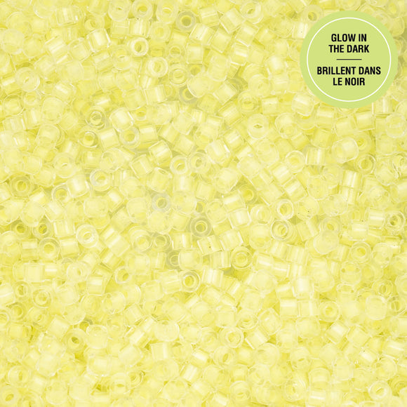Cylin 11/0 Glow in the Dark - Yellow