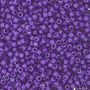 Delica 11/0 Duracoat Opaque Dyed Dark Mauve