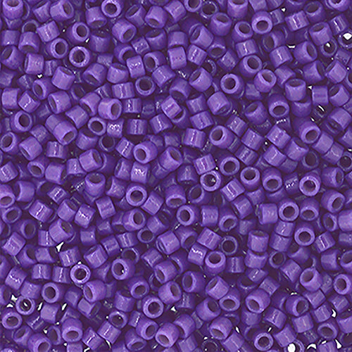 Delica 11/0 Duracoat Opaque Dyed Dark Mauve