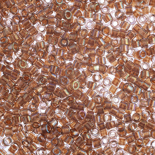 Delica 11/0 Fancy Lined Champagne