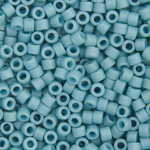 Delica 11/0 Light Aqua Metallic Matte