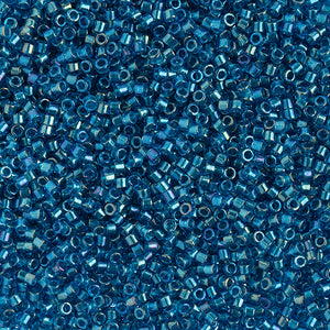 Delica 11/0 Fancy Lined Blue Zircon