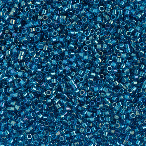 Delica 11/0 Fancy Lined Blue Zircon