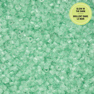 Cylin 11/0 Glow the Dark - Green