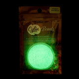 Cylin 11/0 Glow in the Dark AB - Turquoise