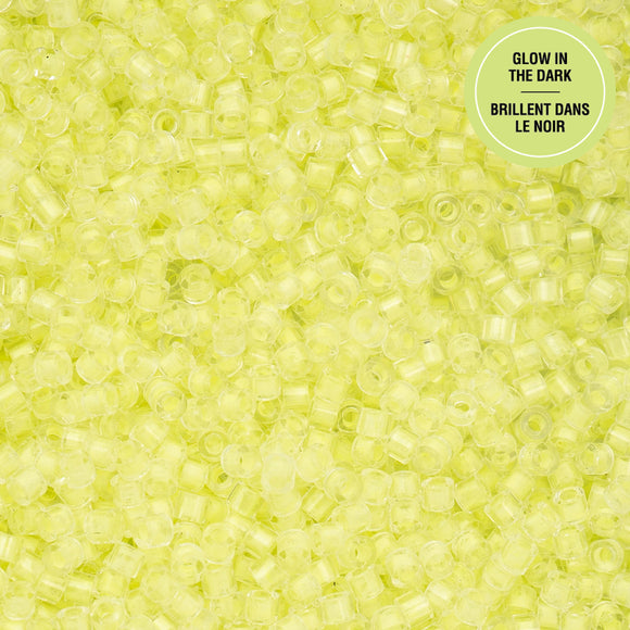Cylin 11/0 - Glow in the Dark - Yellow