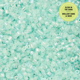 Cylin 11/0 Glow in the Dark AB - Turquoise
