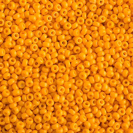 Miyuki 11/0 Yellow Marigold Opaque Duracoat