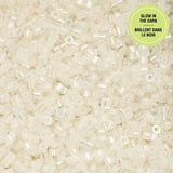 Cylin 11/0 Glow in the Dark AB - White to Green