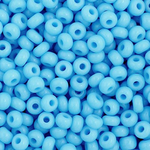 Czech 11/0 Opaque Light Blue