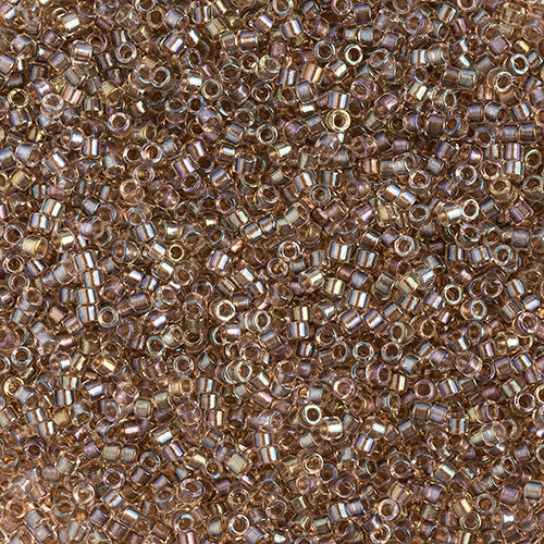 Delica 11/0 Fancy Lined Taupe