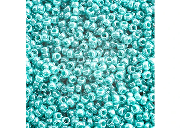 Turquoise Green Luster - 15/0 Miyuki Seed Beads