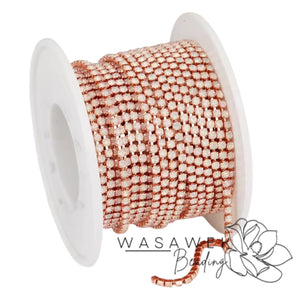 SS6 Rose Gold White Opal