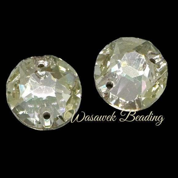 Luminous ABG Rhinestone Glass