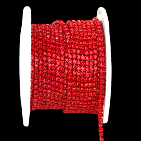 SS6 Red/Red Crystal