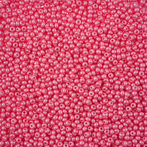 Czech 11/0 Permalux Dyed Chalk Light Pink