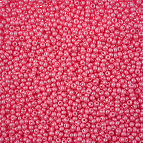 Czech 11/0 Permalux Dyed Chalk Light Pink