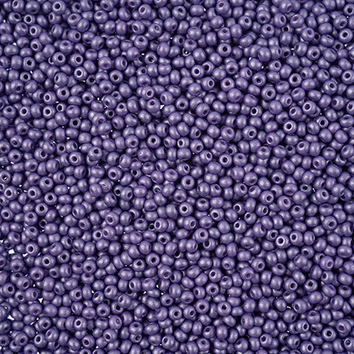 Czech 11/0 Permalux Dyed Chalk Lavender