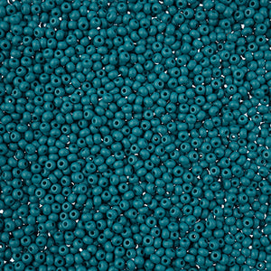 Czech 11/0 Permalux Dyed Chalk Teal