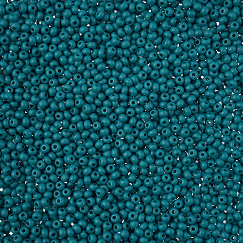 Czech 11/0 Permalux Dyed Chalk Teal