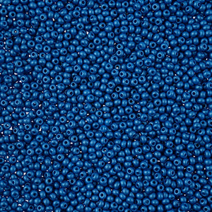 Czech 11/0 Permalux Dyed Chalk Blue