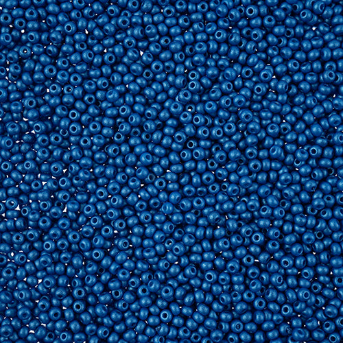 Czech 11/0 Permalux Dyed Chalk Blue