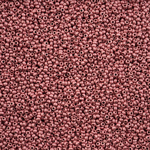 Czech 11/0 Violet Orchid Terra Metallic Matte