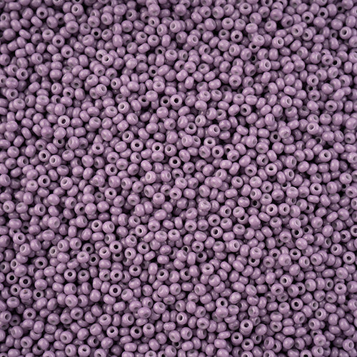 Czech 11/0 Orchid Chalk Dyed Solgel