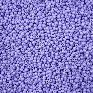 Czech 11/0 Purple Chalk Dyed Solgel