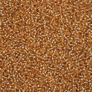Czech 11/0 S/L Light Brown Solgel