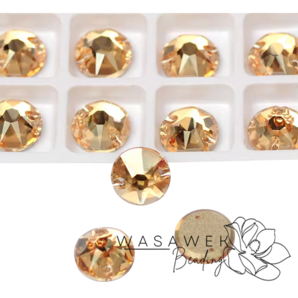 Golden Champagne Round