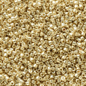 Delica 11/0 Duracoat Galvanized Bright Gold